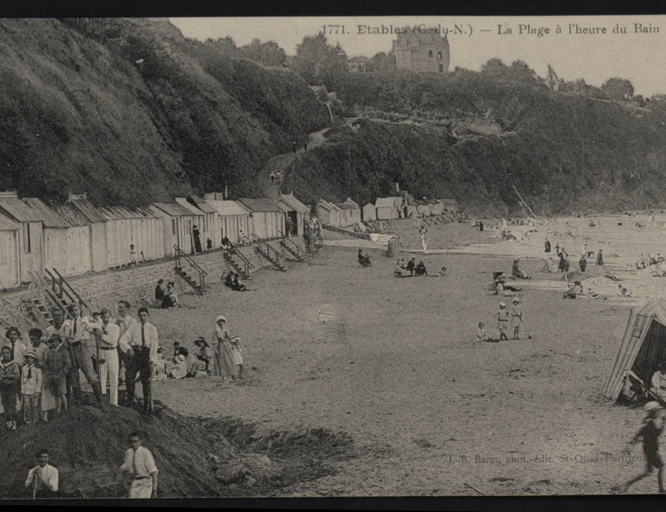 La Korrigane_Binic-Etables sur mer_Chambre d'hote_Hotel_Carte postale ancienne