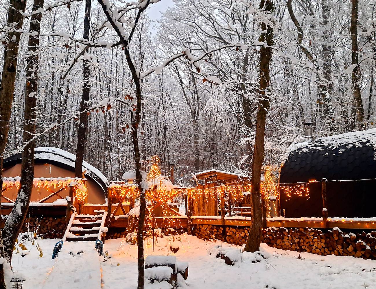 Logement insolite sous la neige-photo-news