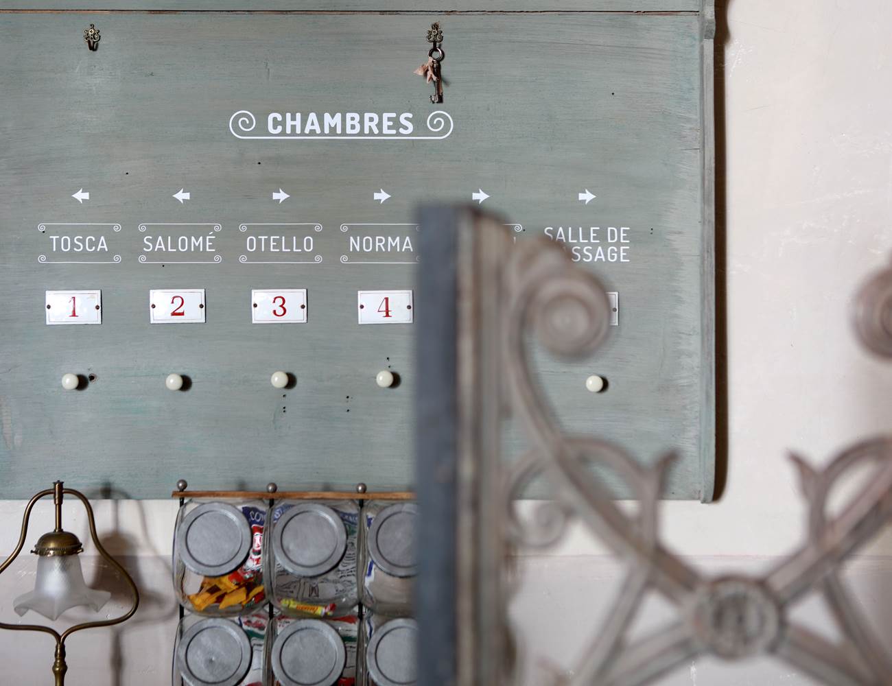 Maison d'hôtes de charme - Tableau des clés-photo-gallery