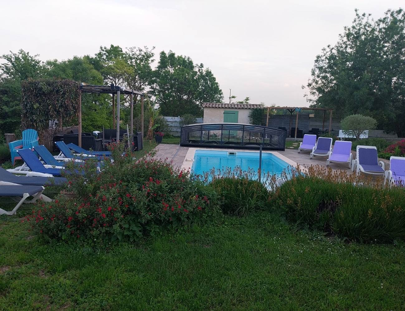 vue piscine avec transats-photo-gallery