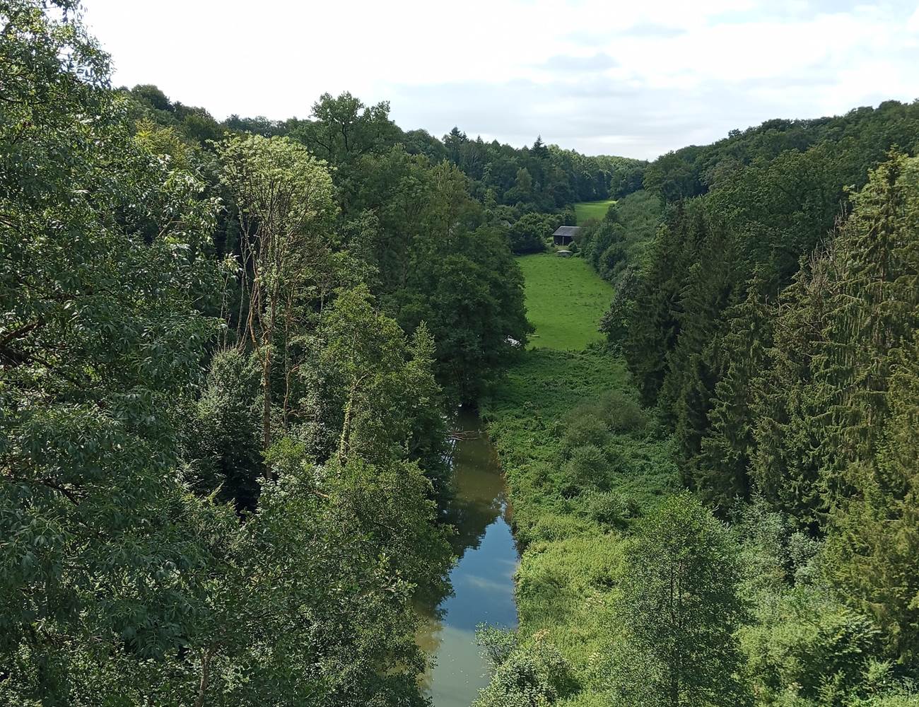 Vue du Pont de Blaimont - intétrêt touristique
