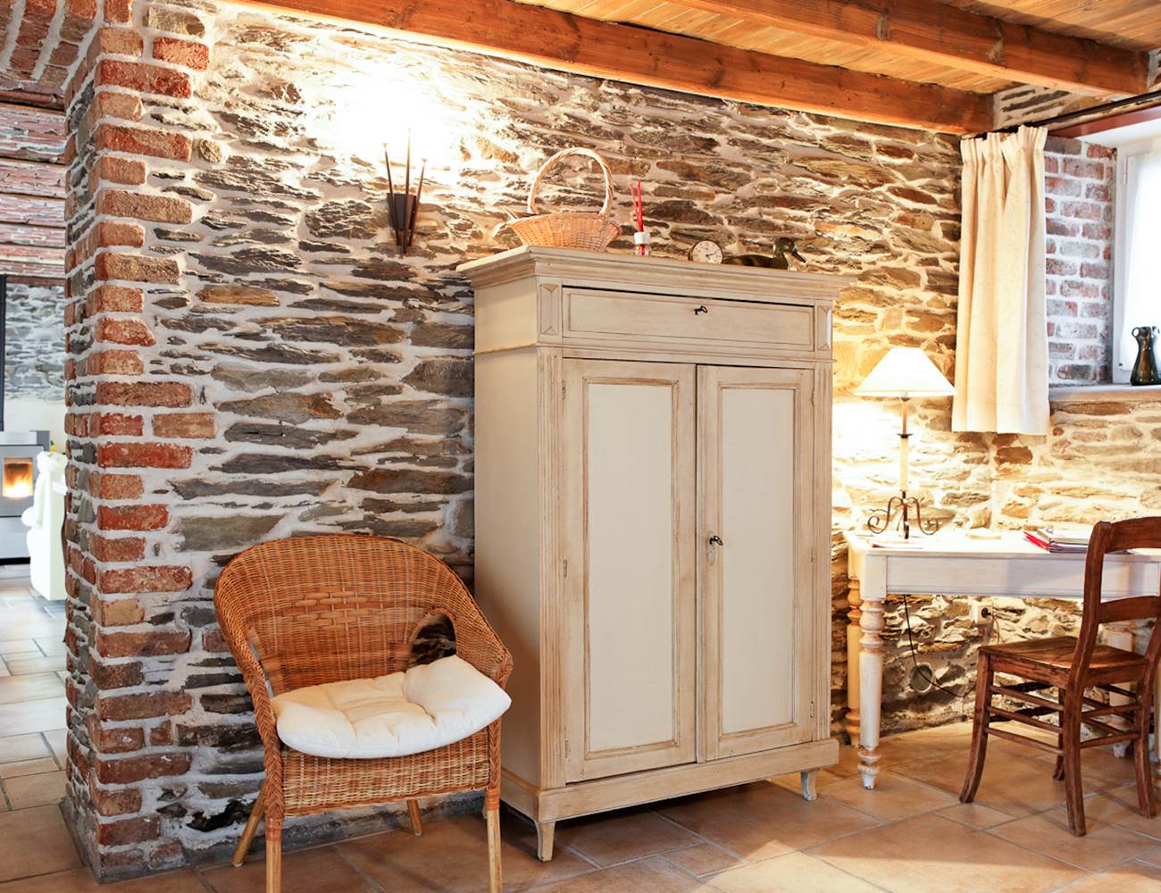 Hall d'entrée du gîte Indigo-photo-gallery