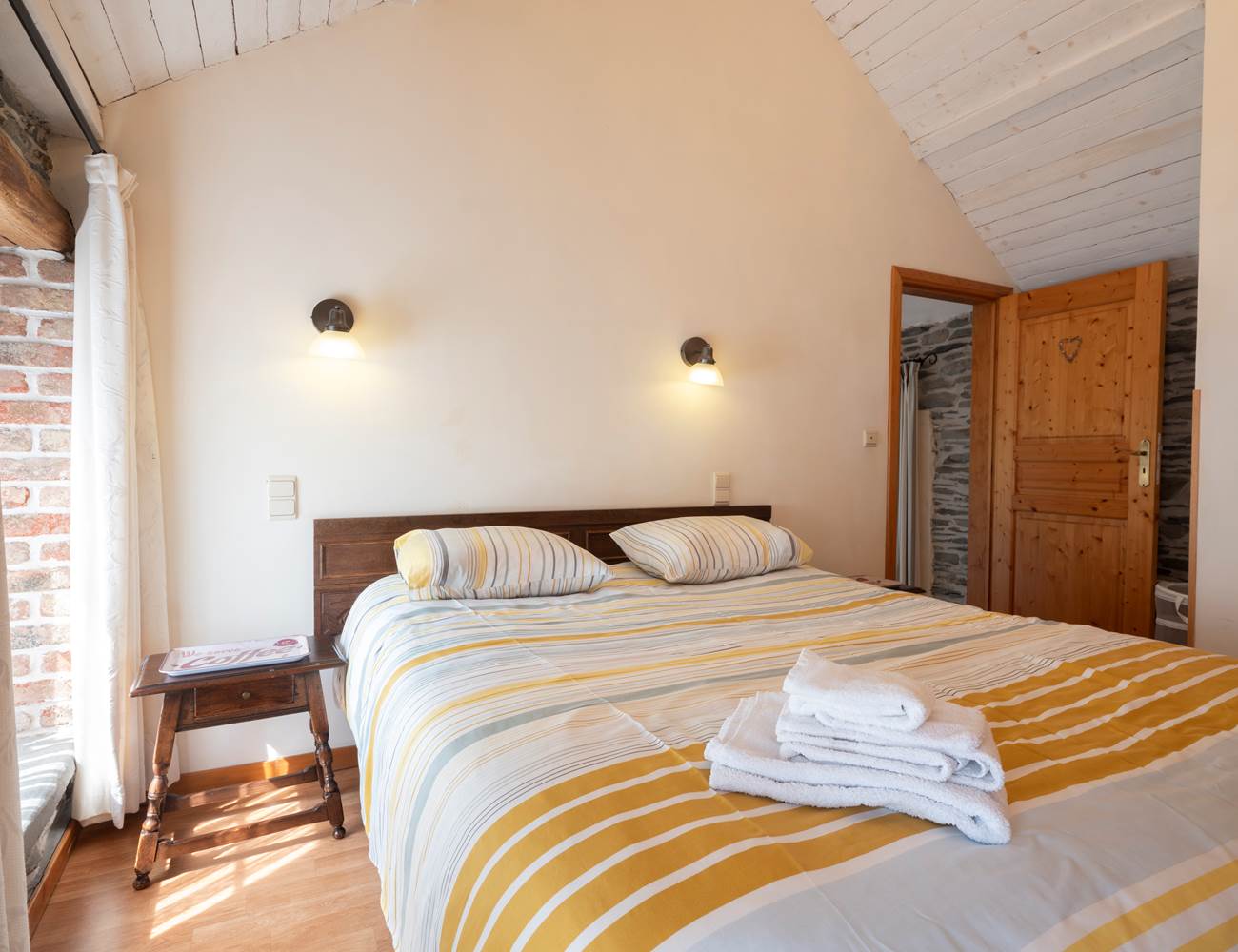 Chambre double au gîte Myosotis Royal Blue-photo-gallery