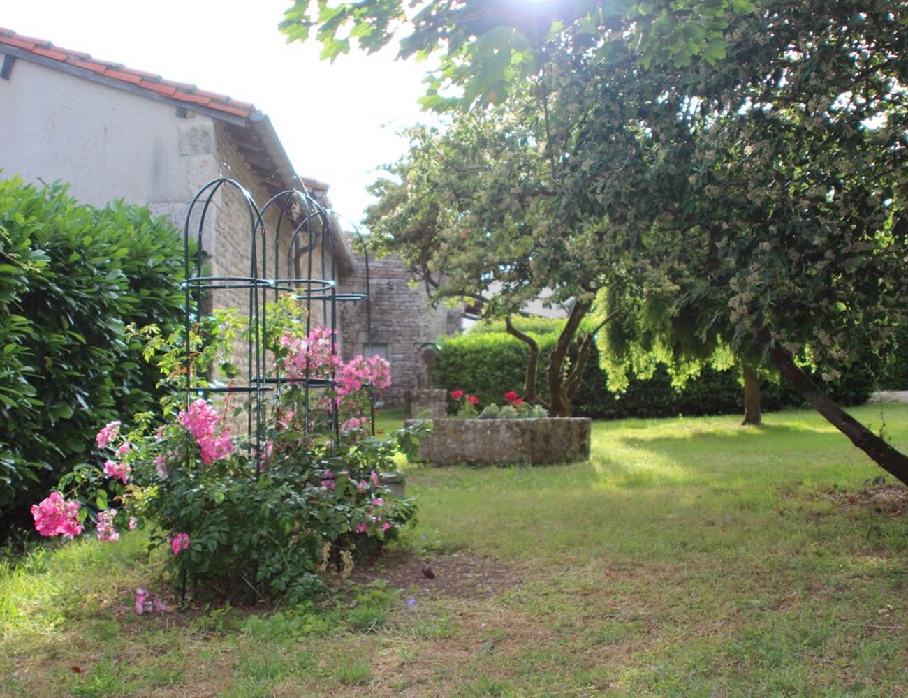 Dans le jardin privatif-photo-gallery