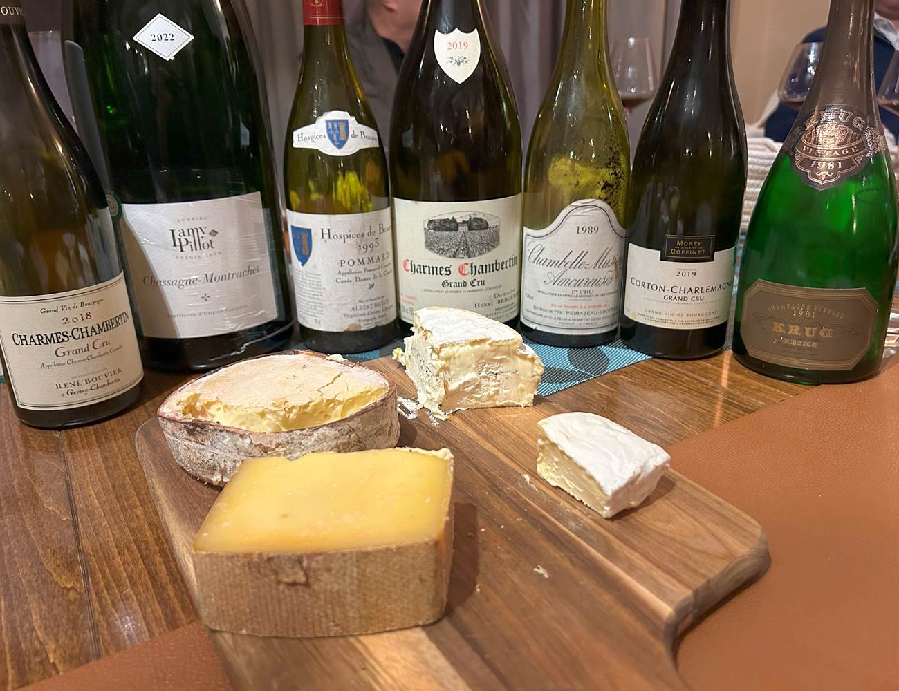Dégustation : les grands fromages et vins locaux