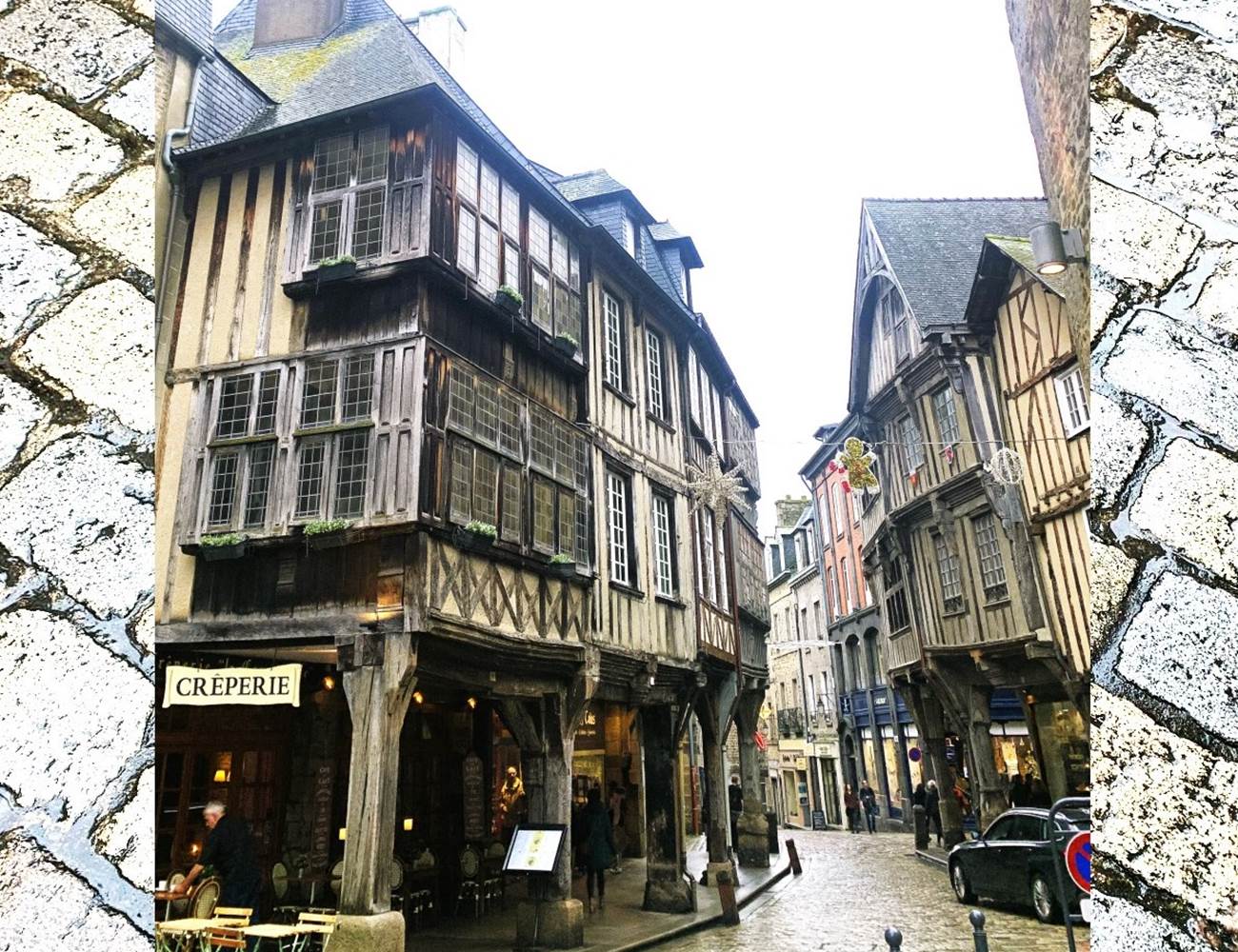 maisons Dinan à pans de bois chambre d'hotes La Guyonnais