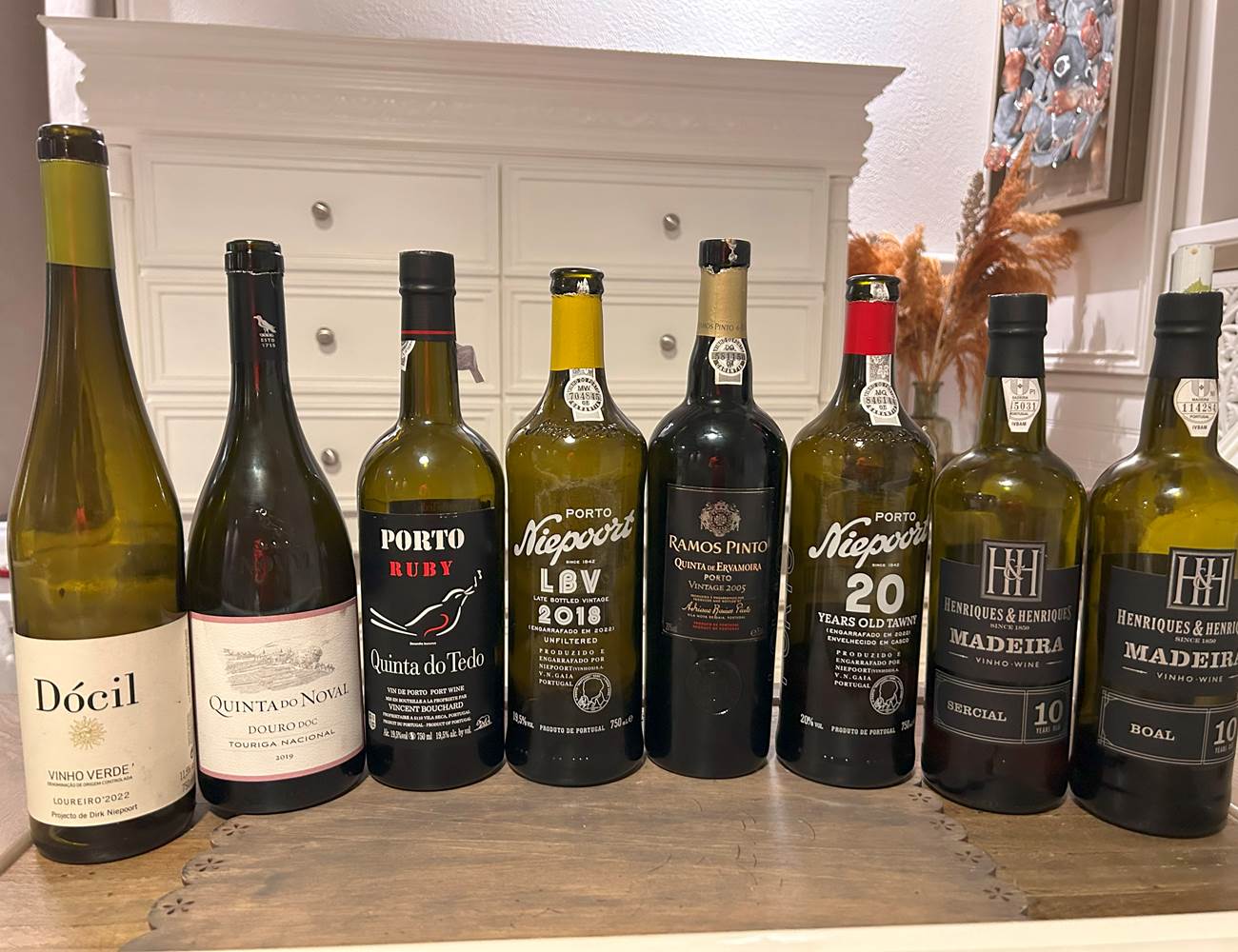 Dégustation : Les vins du Portugais