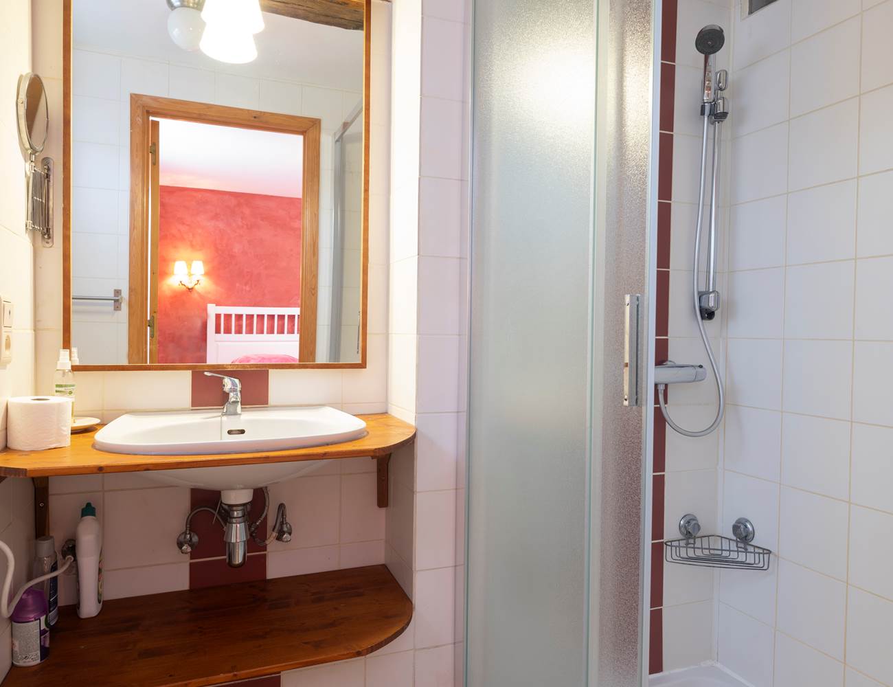 Salle d'eau Chambre double Amour gite Myosotis Indigo  (2)-photo-gallery