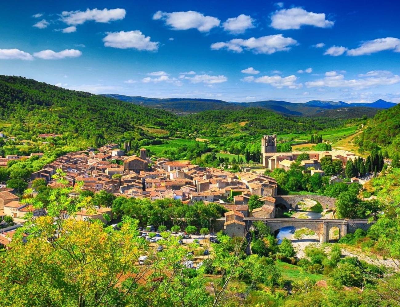 Lagrasse plus beau village de France-photo-page