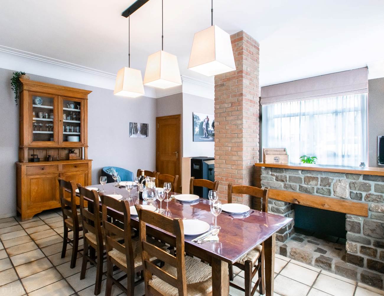 Pièce de séjour avec salle à manger et salon-photo-gallery
