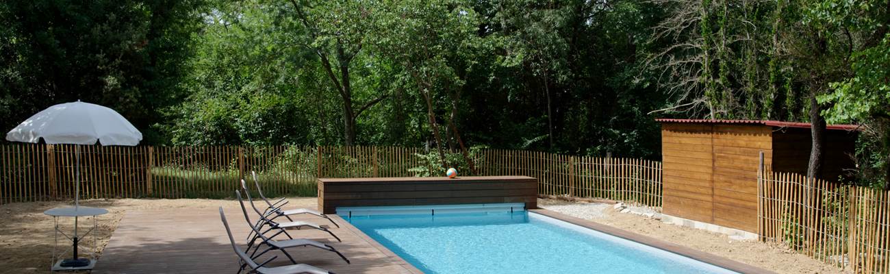 Piscine au sel Domaine de Valmont 34