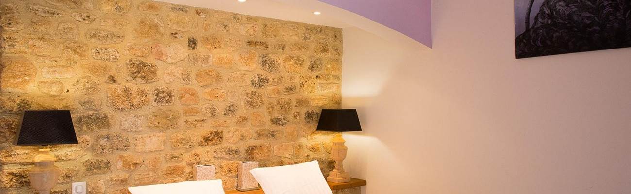 Suite salon - chambre lavandins