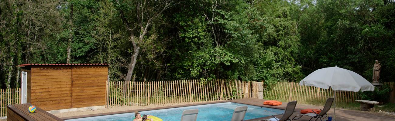 Piscine au sel Domaine de Valmont 34