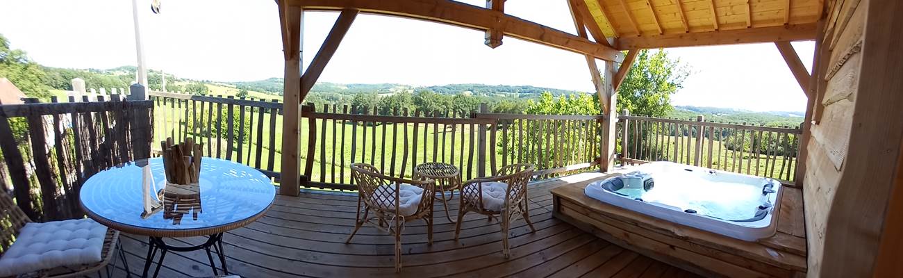 Terrasse Panoramique Cabane