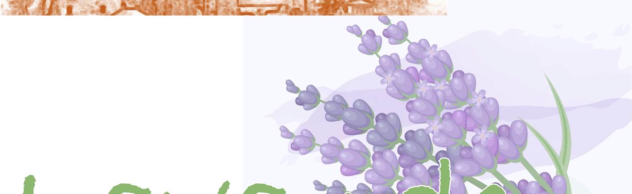 Panneaux porte20x15LAVANDE