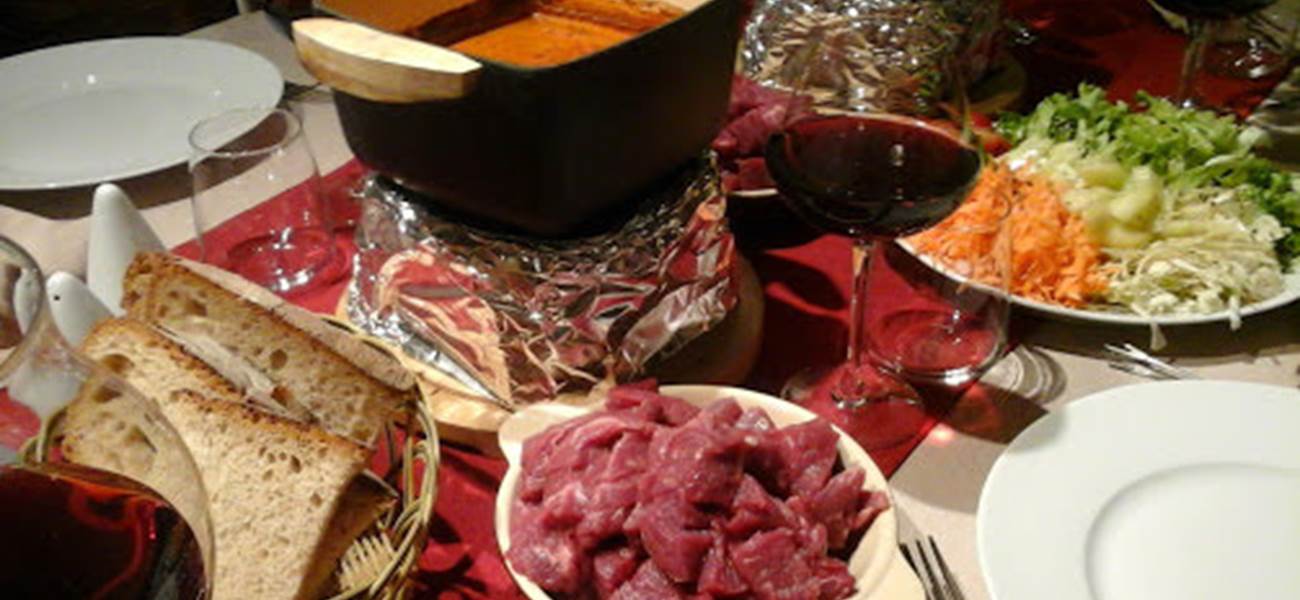 fondue pelaude Le Ranch des Lacs