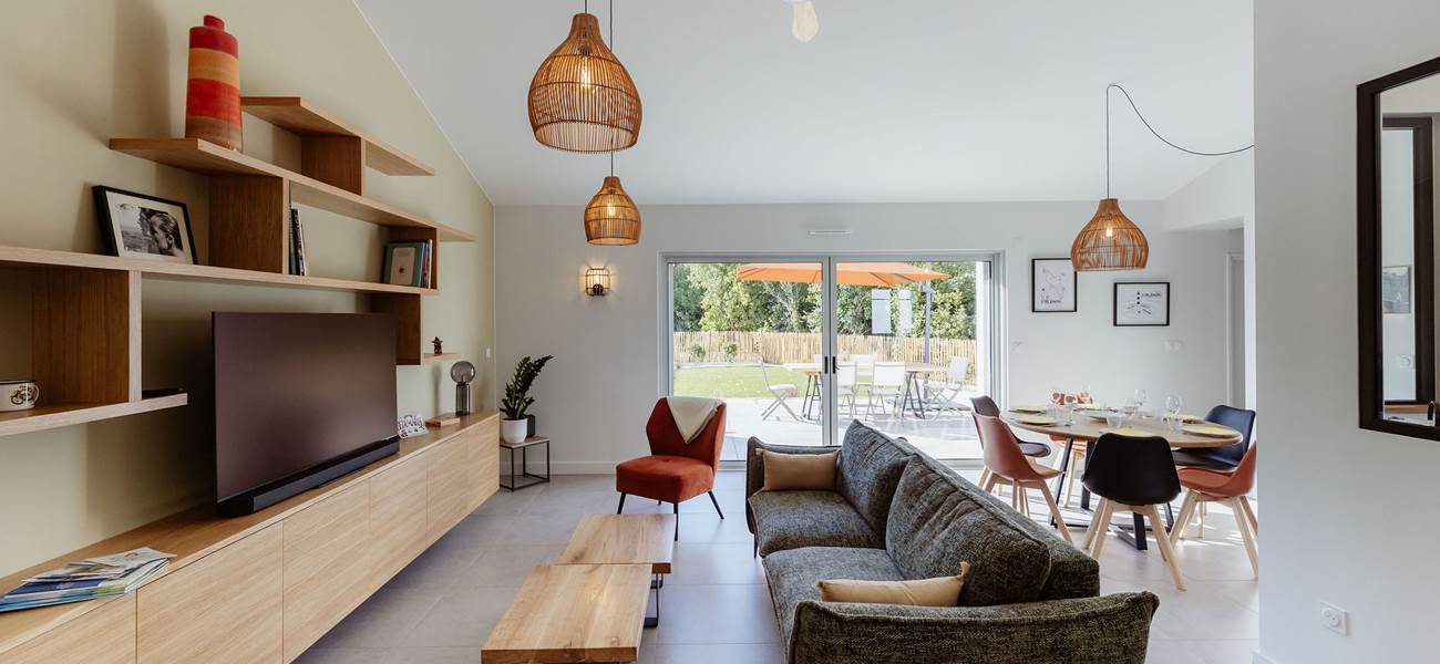 Villa Dolusienne intérieur - salon