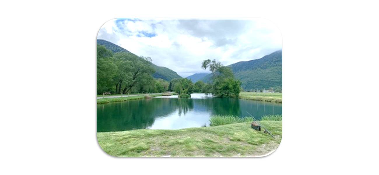 Lac de Badech et ses îles aux canards