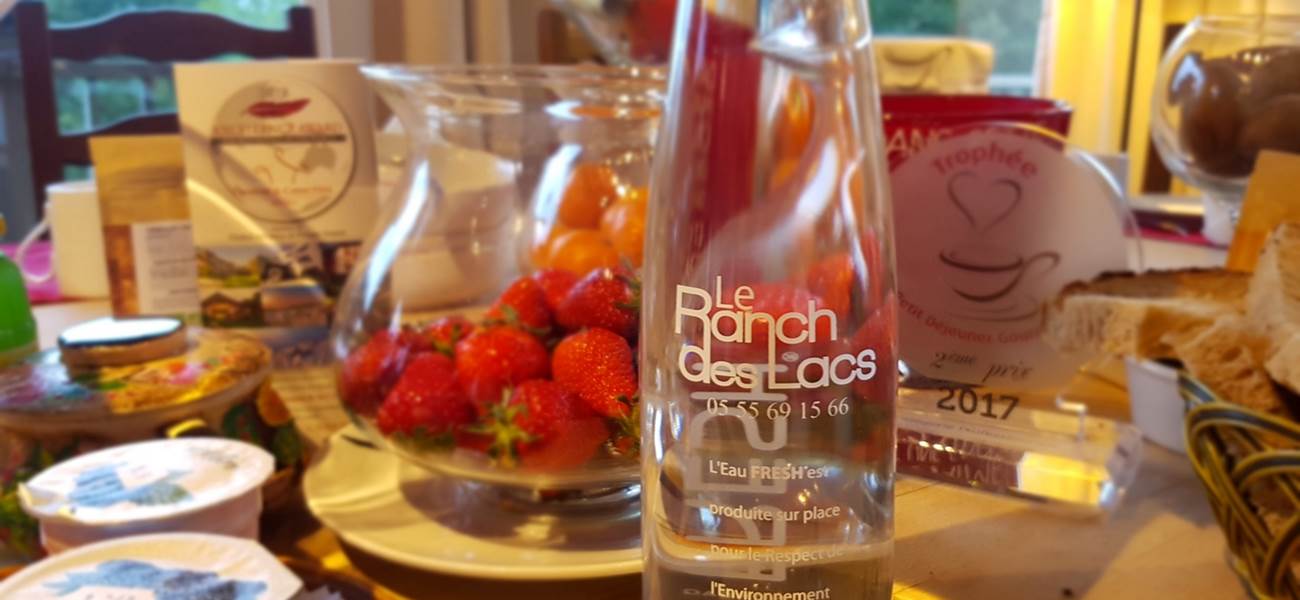 eau d'ici Nordacq Fresh eco-responsable au brunch/petit déjeuner gourmand du Ranc des Lacs