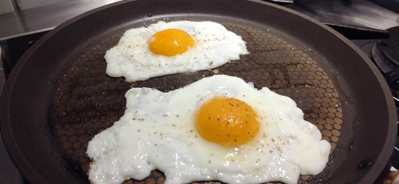 Œuf sur le plat de notre producteur