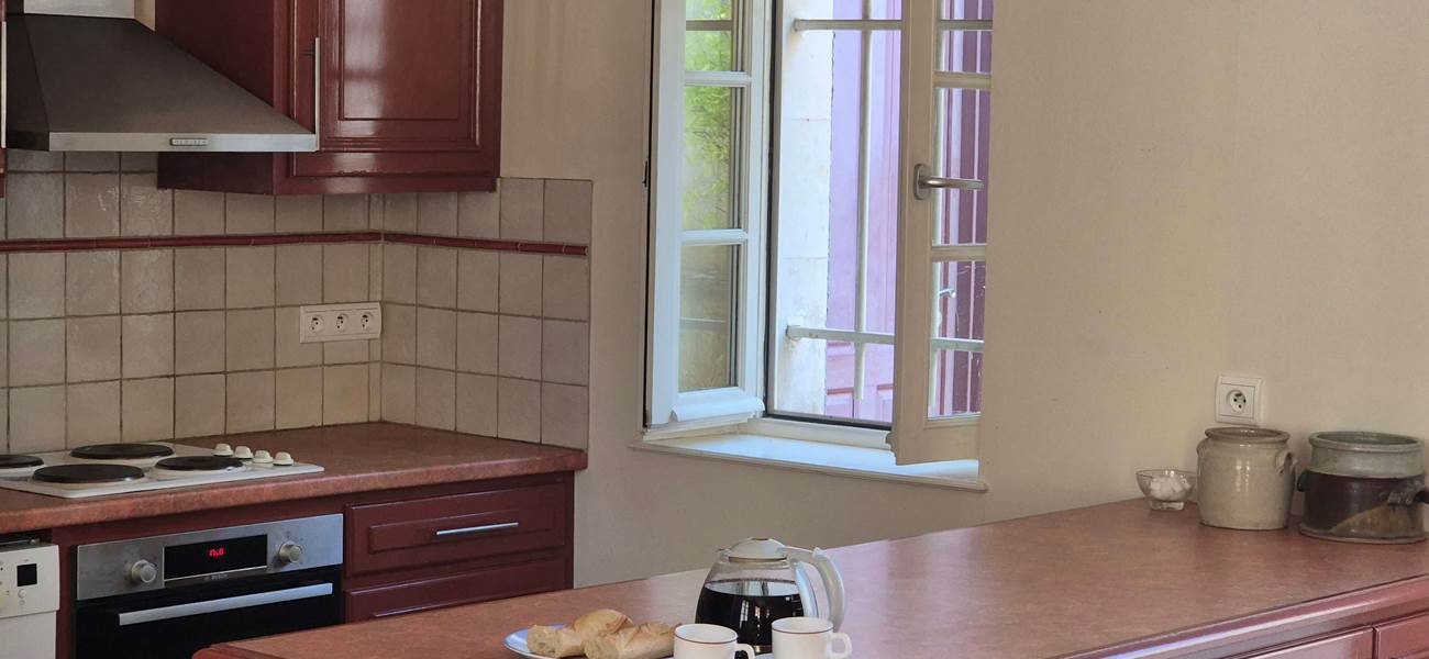 La cuisine équipée du gîte
