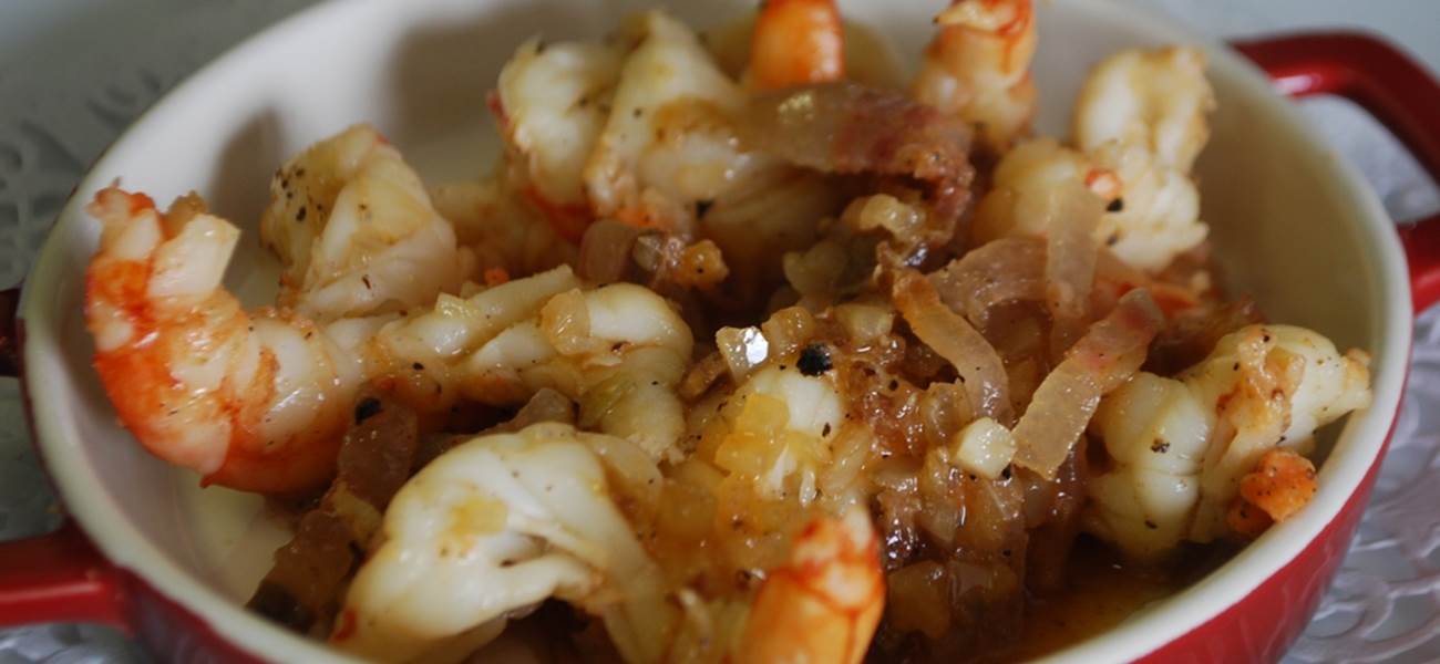 Gambas sauvages décortiquées Le Ranch des Lacs