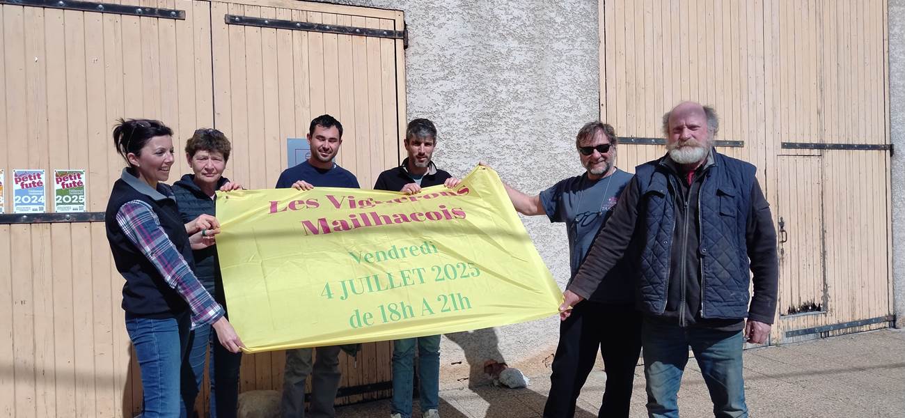Les vignerons Mailhacois vous attendent...
