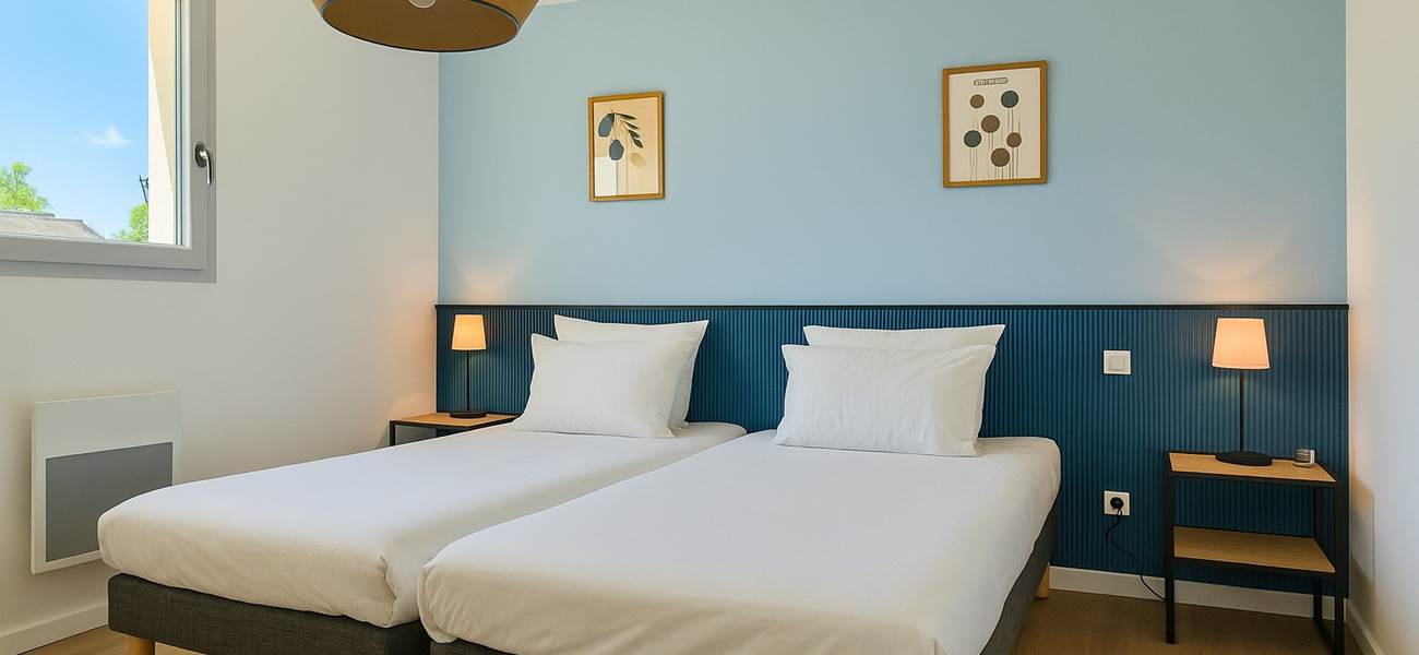 Gîte l'Unik - Chambre 2 "le Lac" - cocooning