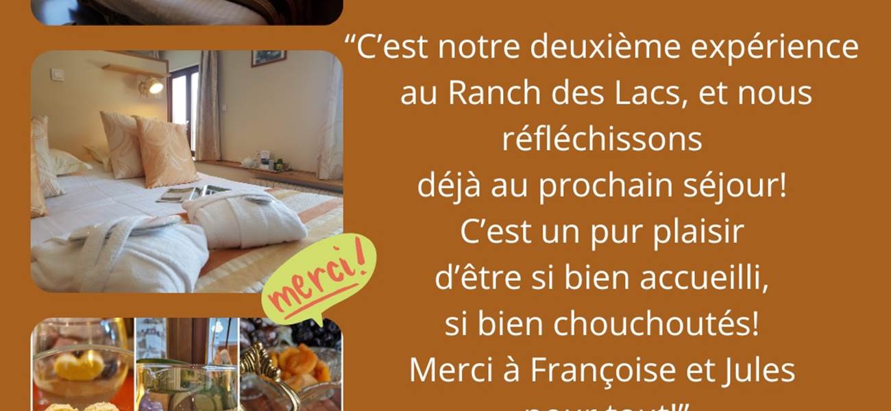 Soirée et Nuit Cocoon au Ranch des Lacs avril 2025