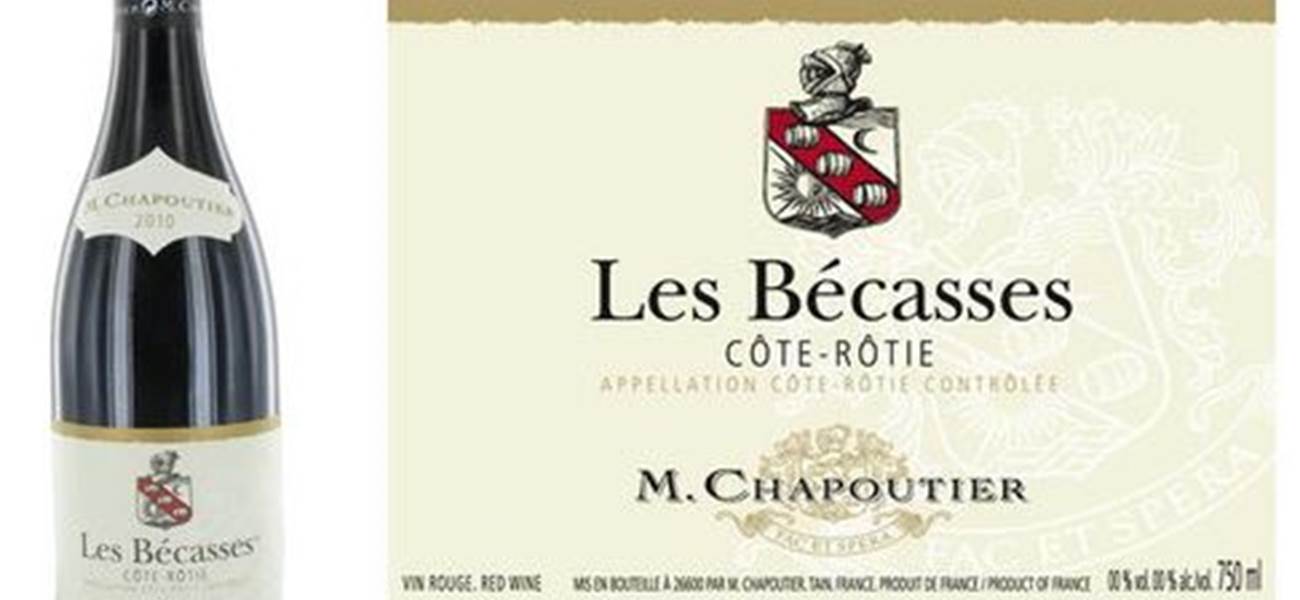 Côte-Rôtie_Les_Bécasses_M_Chapoutier Cave du Ranch des Lacs 75 cl 52 € 2013-2015-2016