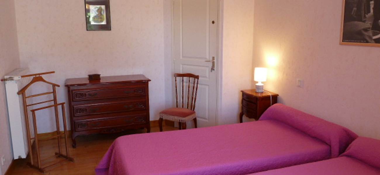 Chambre lits 90
