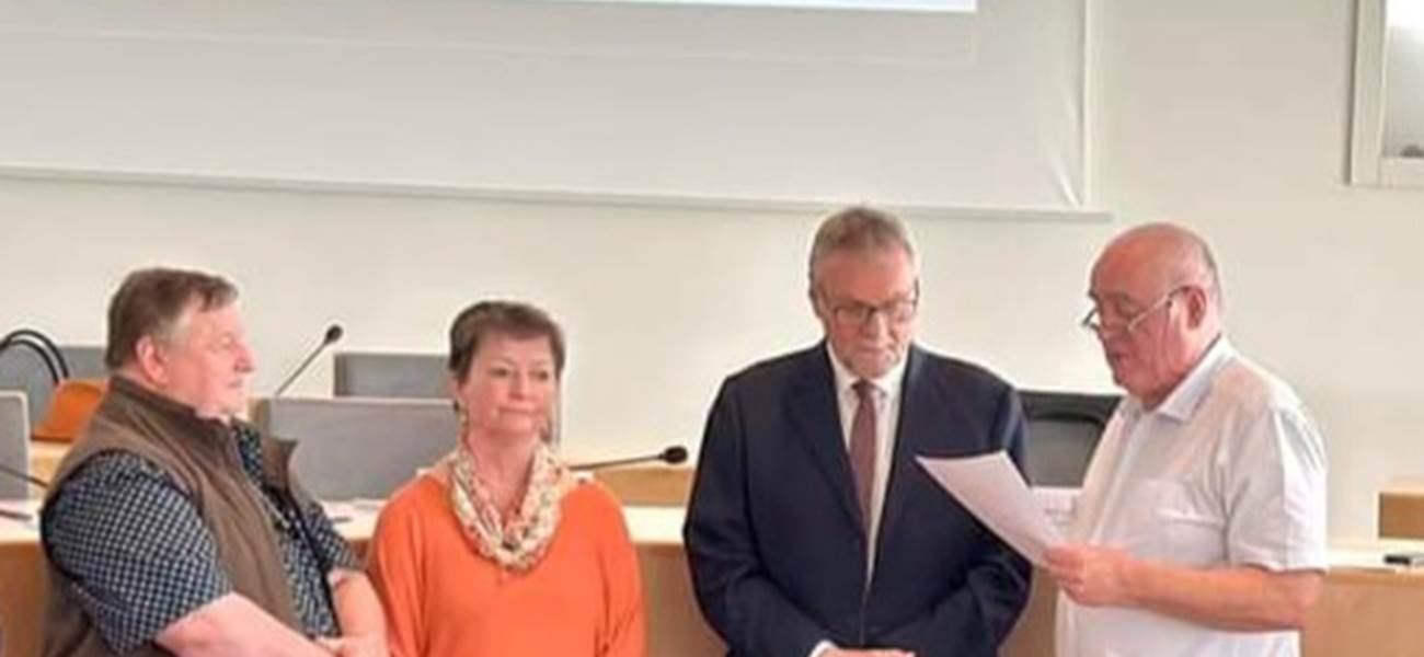 Remise de la Médaille du Tourisme à Jules Lahaye
