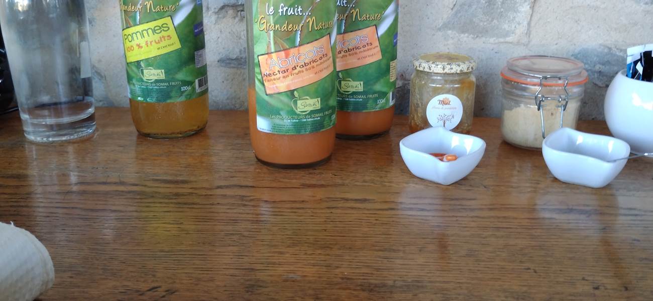 Des petits déjeuners locaux et fait maison