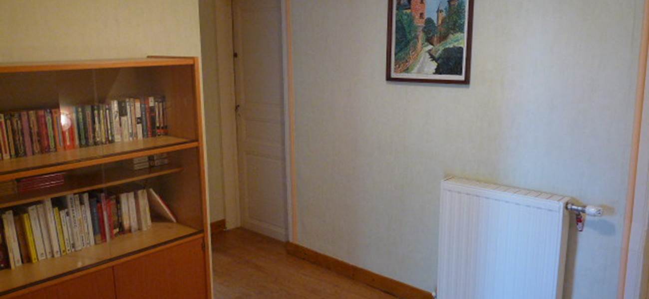 Palier avec bibliothèque