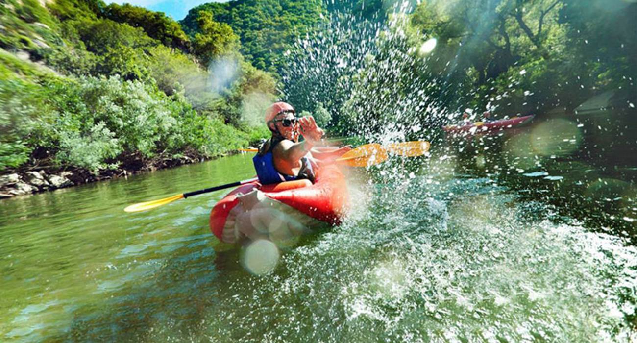 Canoë sur l'Ain