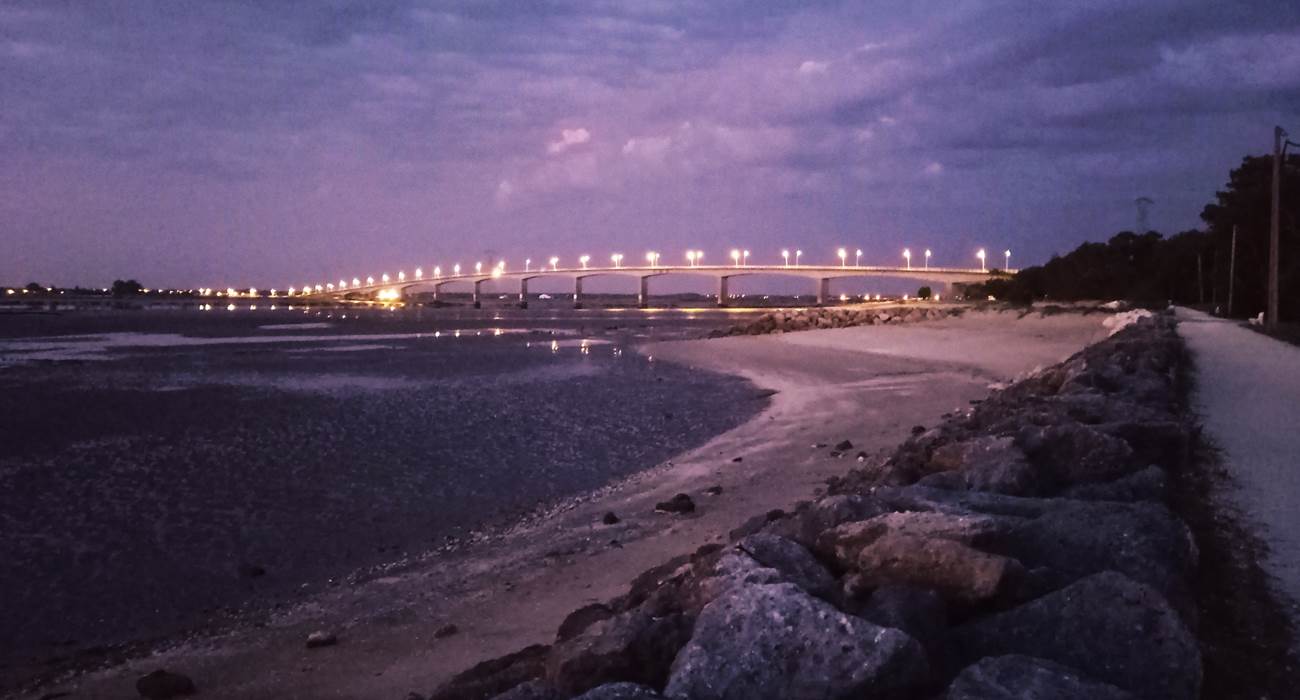 Ronce Les Bains by night