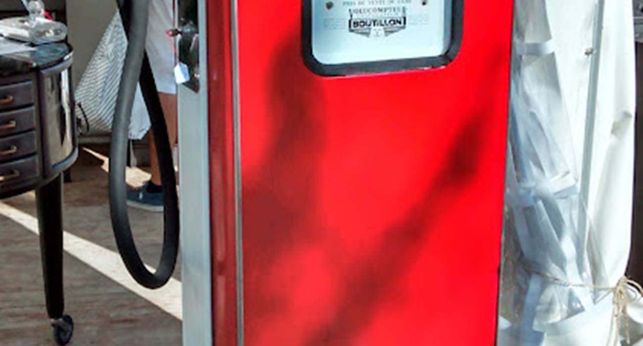 ancienne pompe à essence