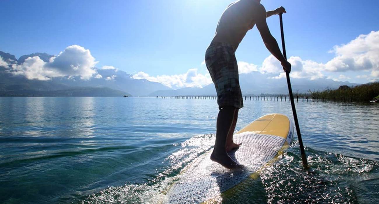 Paddle sur le lac