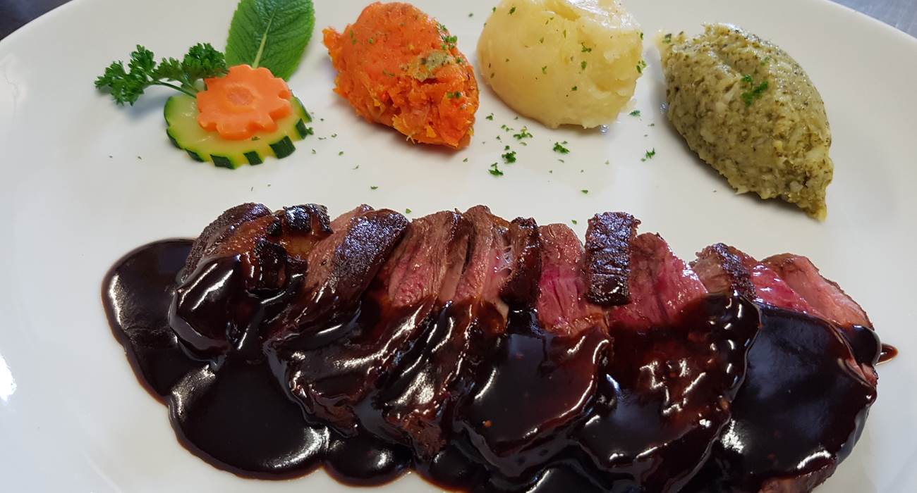 magret sauce caramel d'épices Le Ranch des Lacs-page