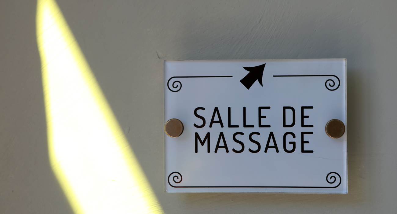 Salle de massage-page
