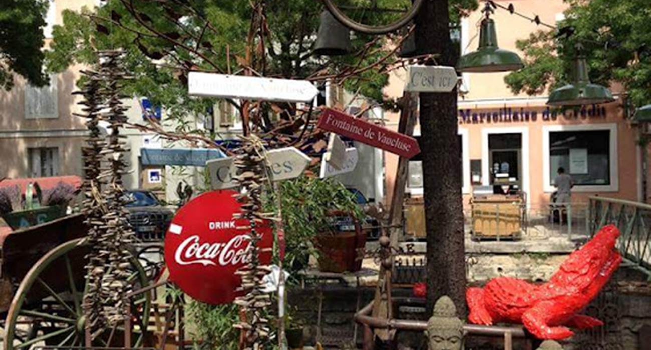 brocante bord de Sorgue