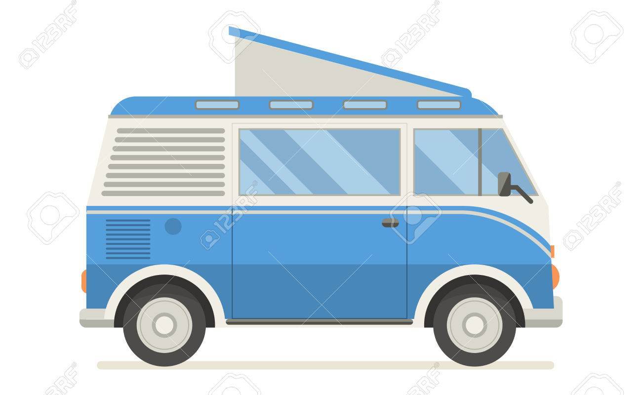 57181248-vintage-bus-voyage-bleu-van-de-dessin-animé-du-campeur-photo-gallery
