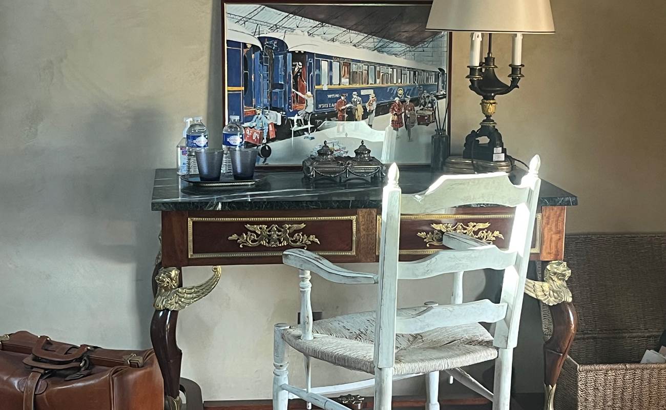 Notre bureau empire dans la notre chambre luxe en Provence - Vaucluse-photo-gallery