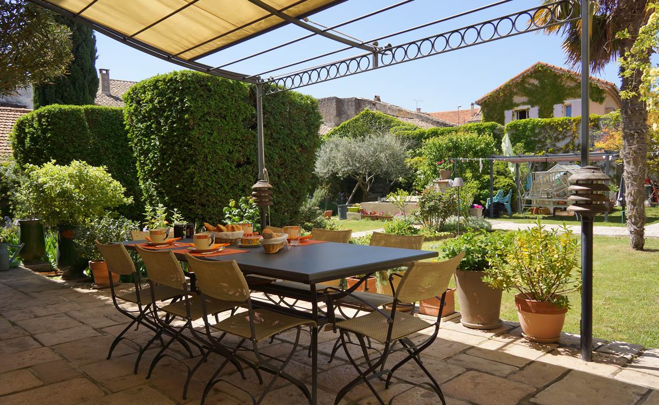 Maison en Provence de charme  - Terrasse - Lapalud - Vaucluse-photo-gallery