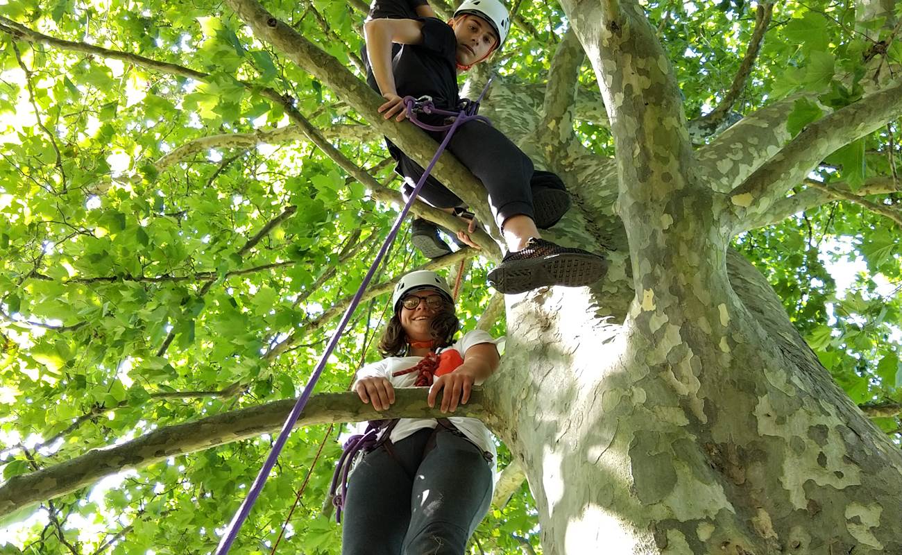 Escalade dans les arbres Pau Pyrénées 64 Sports Loisirs Outdoor-photo-gallery