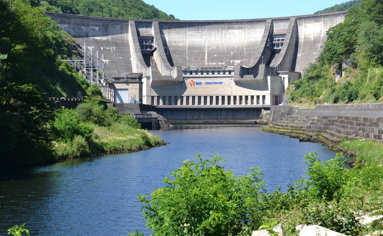 Barrage du Chastang-photo-news