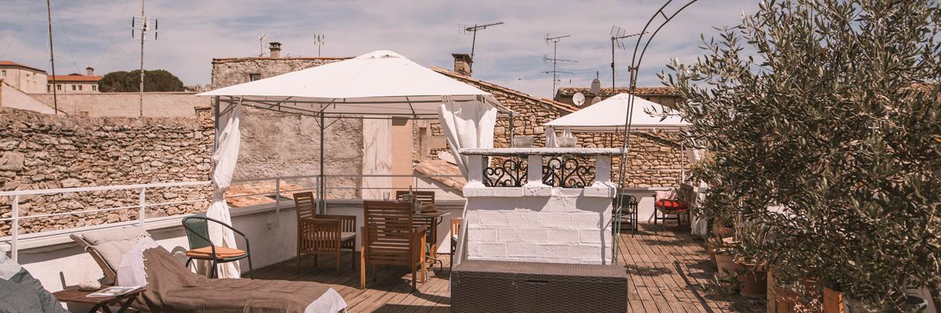 just arrived on the spectacular rooftop