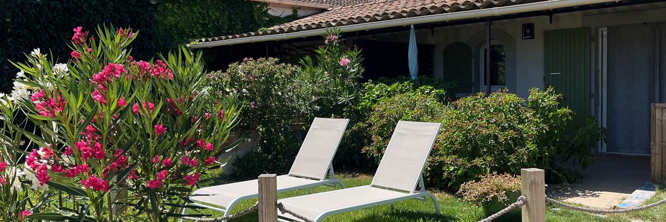 Gîte Le Levant - Coin Jardin