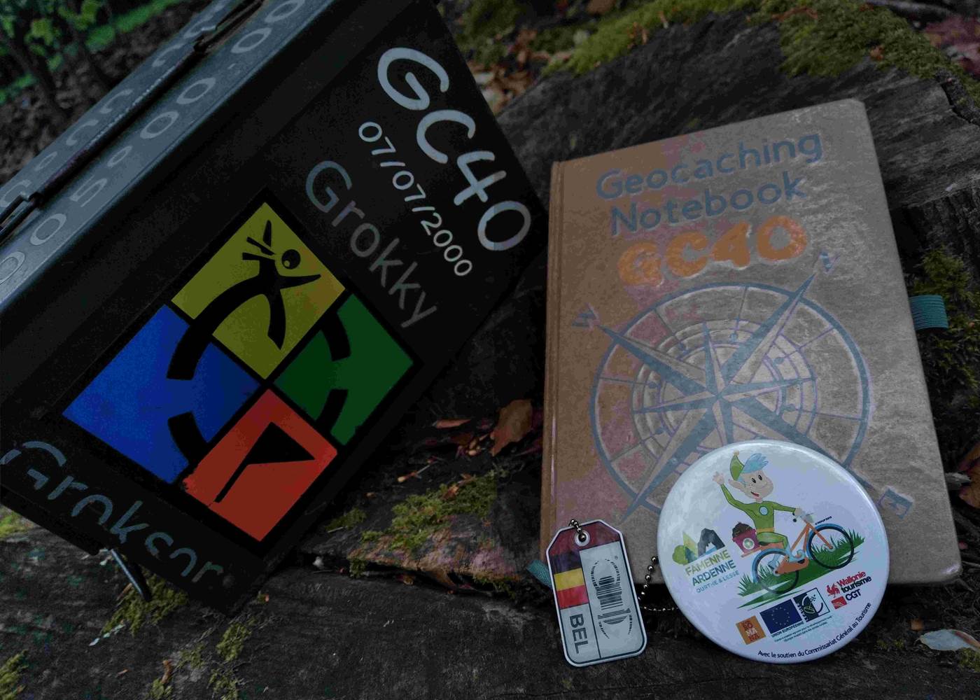 GC40, la plus ancienne GEOCACHE d'Europe encore en activité à 7km du gîte.