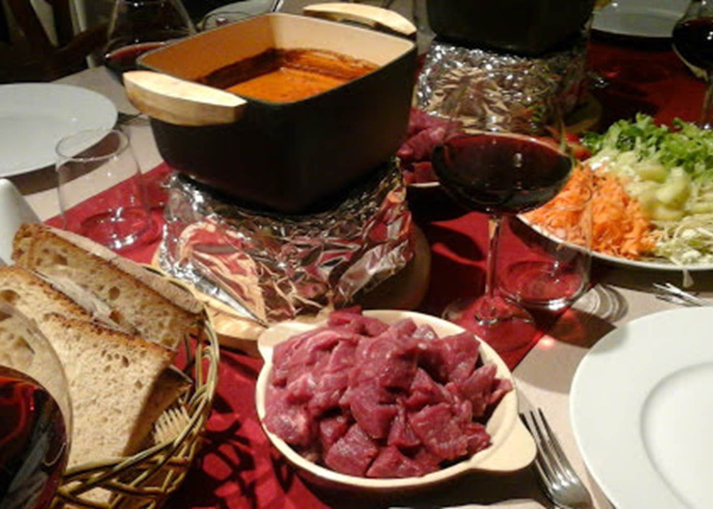 fondue pelaude Le Ranch des Lacs